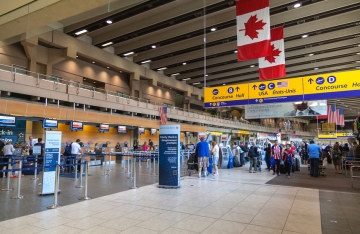 Calgary Airport, Alberta, Canada