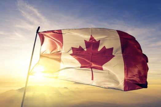 Canada flag PR immigration