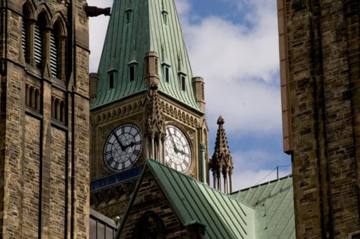 Canada's parliament building