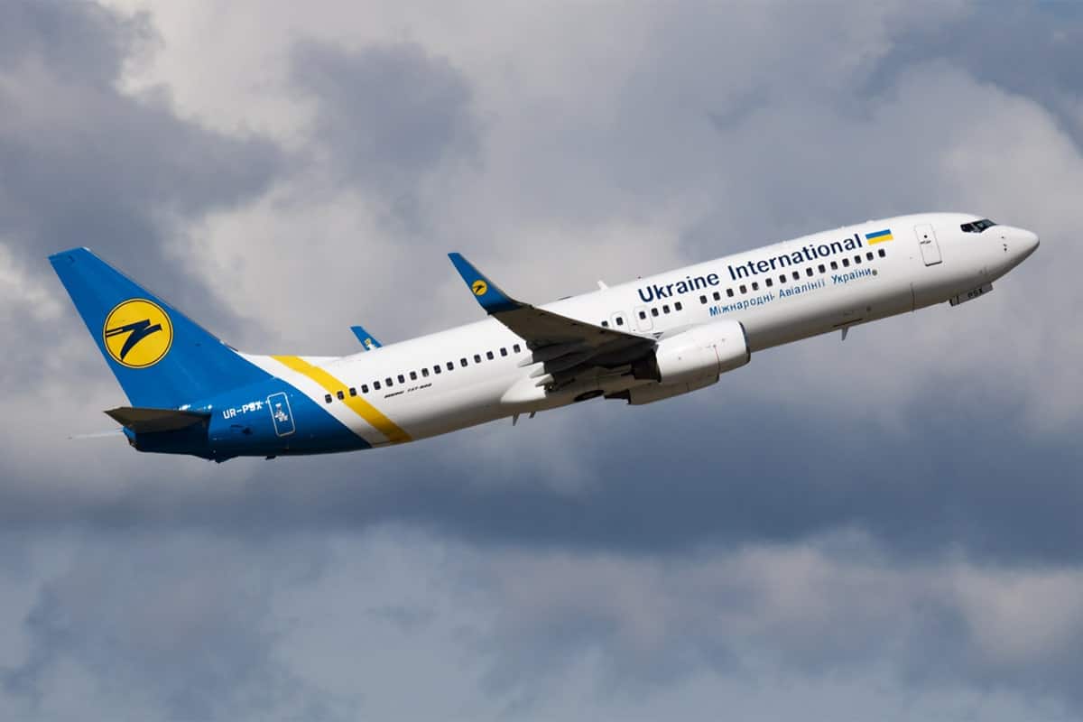 Ukrainian plane heading to Canada