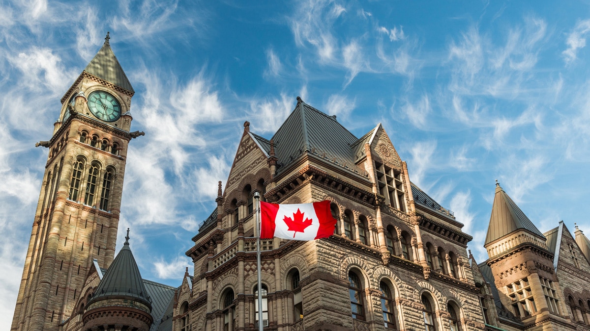 Canadian parliament building.