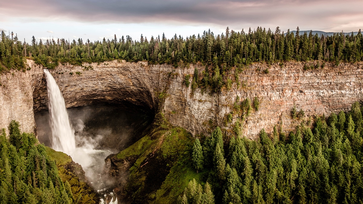Helmcken Falls in B.C., Canada