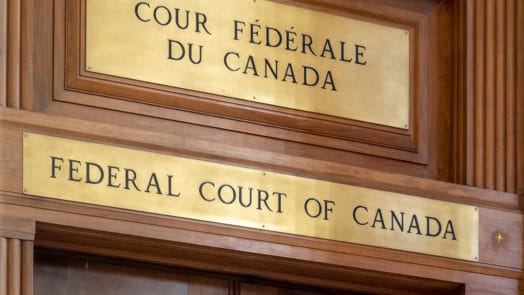 Federal court of Canada