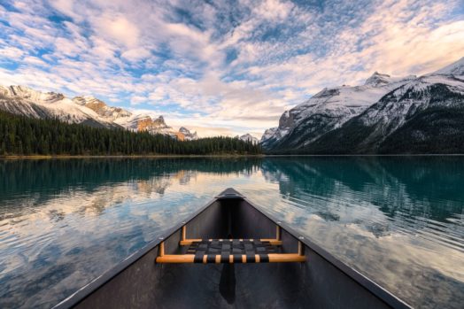 Canada Canoe on a lake