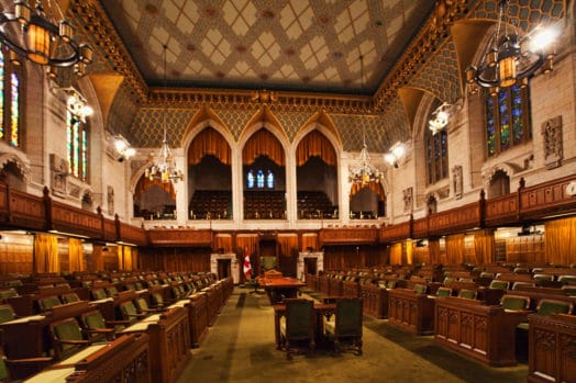 What occurs on the primary day of Parliament in Canada