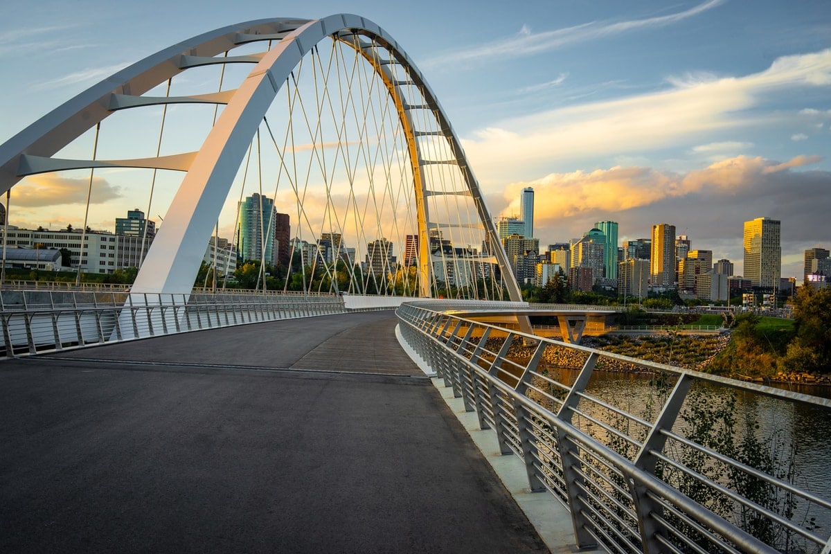 Edmonton bridge