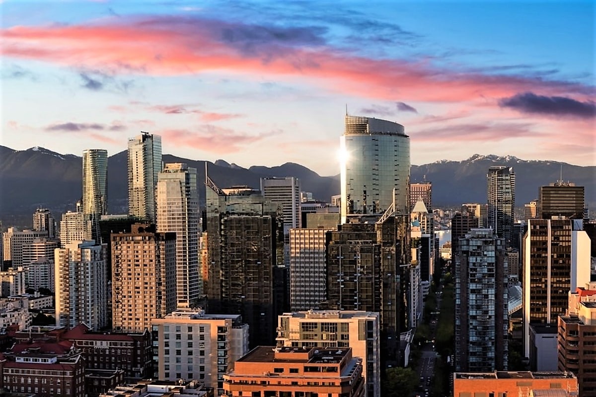 Vancouver skyline