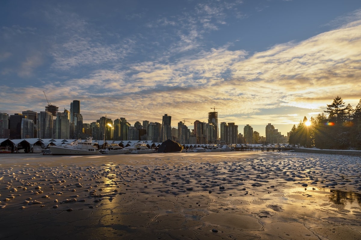 Vancouver in the winter