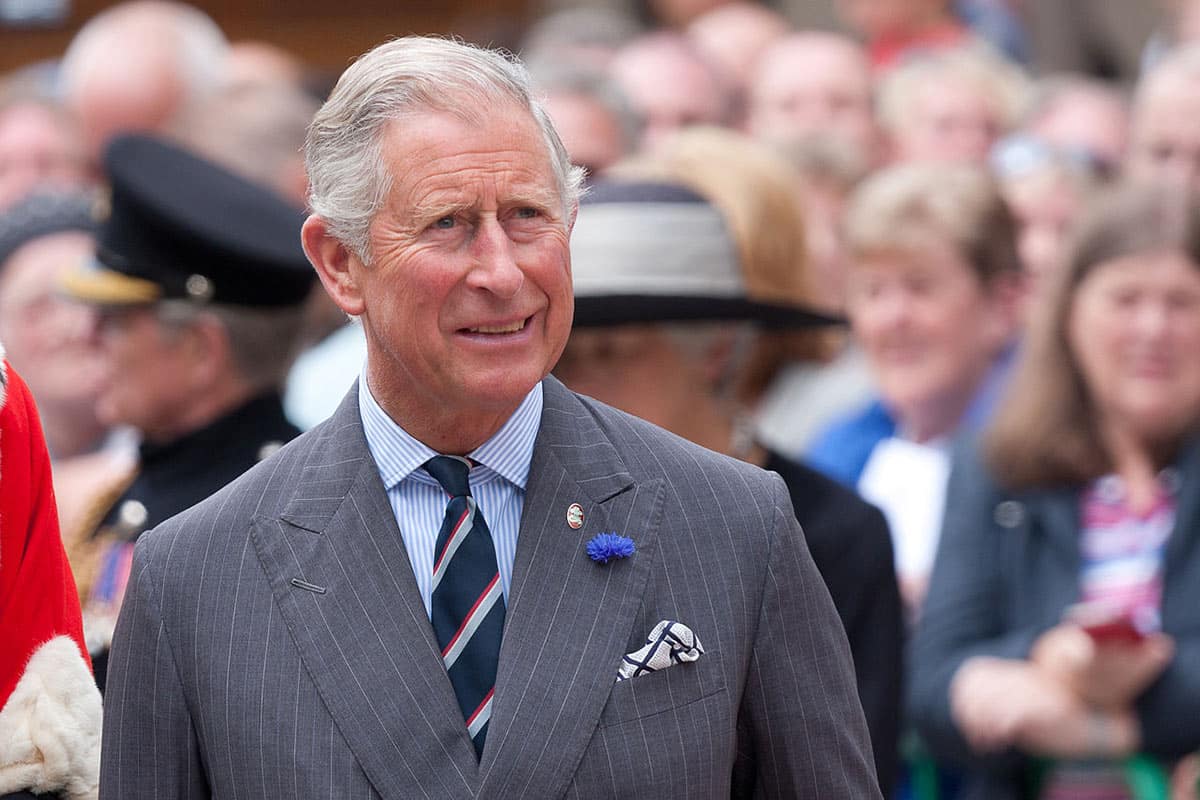Charles, Prince of Wales in Jersey on 18 July 2012.