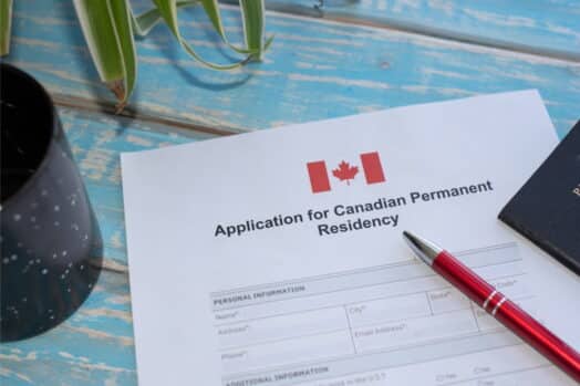 Picture of Canadian Permanent Residency Application