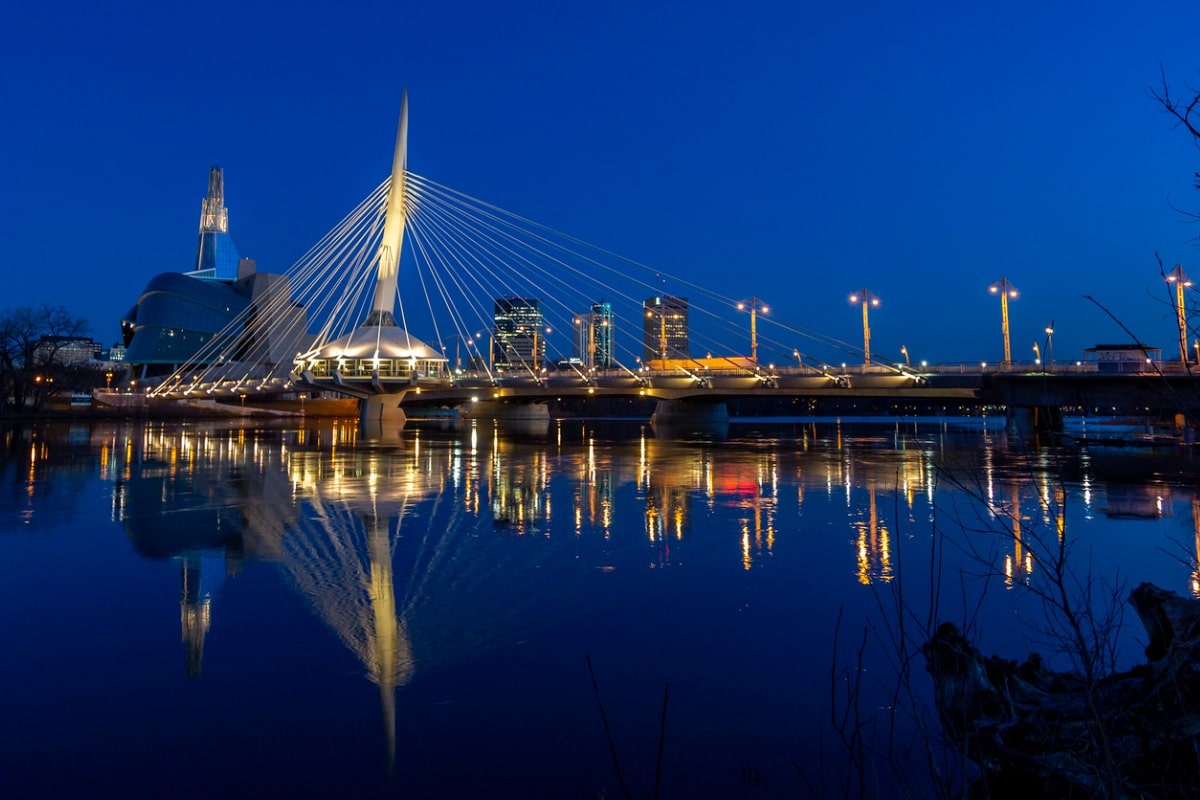 Manitoba's esplanade riel