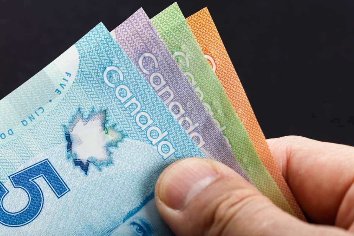 Canadian paper monetary bills