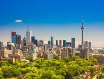 A scene of the Toronto skyline. This week three provinces held PNP draws.