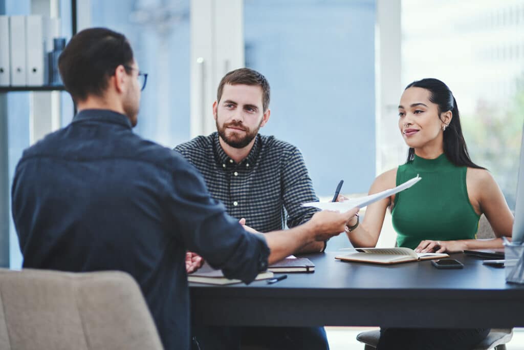 people in conference room