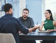 people in conference room