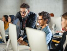 A lecturer in a college