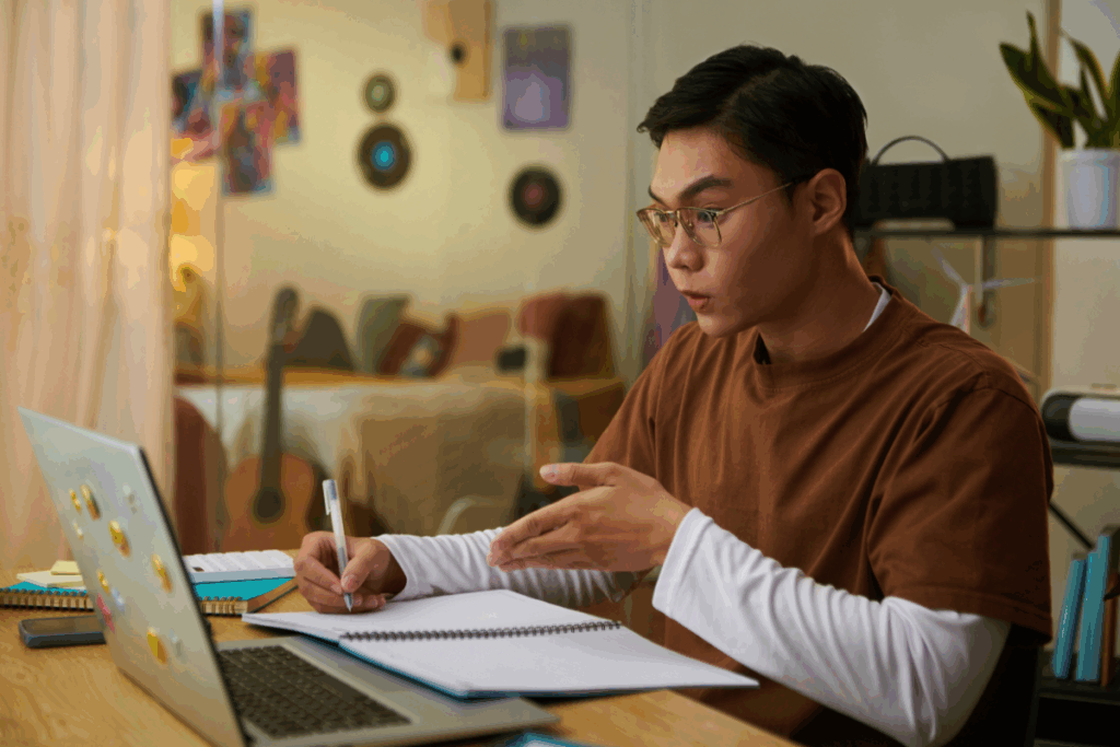 preparing for a language exam