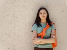 An Iranian woman in Canada.