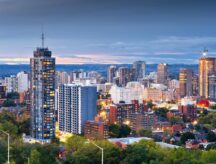 A view of the Hamilton/ skyline