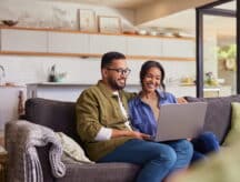 A couple gets a notification that their SOWP has been approved.