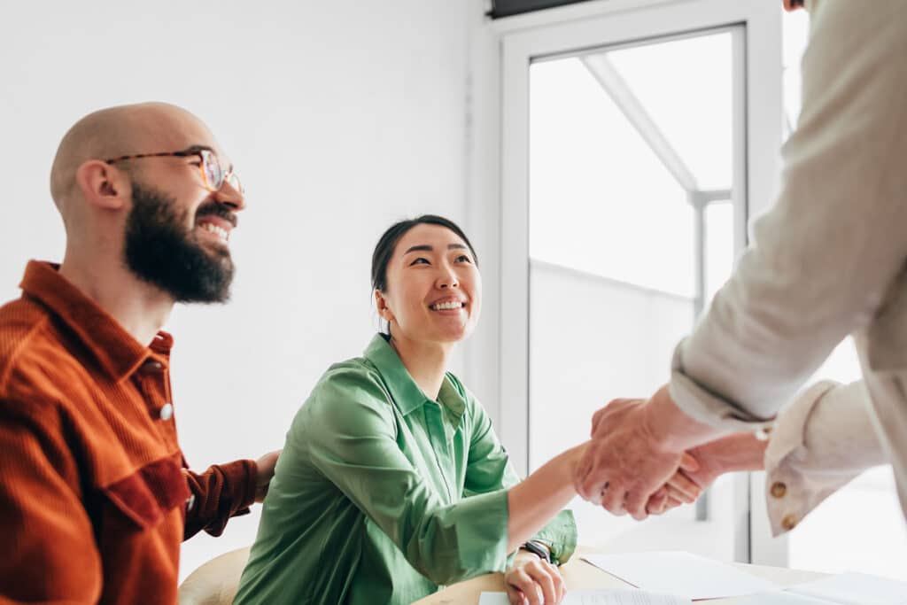 couple on a consultation meeting