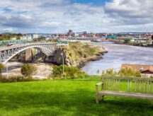 A view of Saint John New Brunswick.