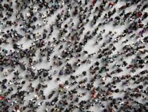 Large group of people.