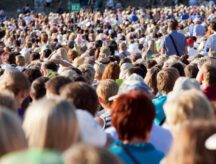 A large number of people.