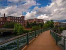 Lowell in Massachusetts was a popular destination for French Canadians looking for work in the 19th century
