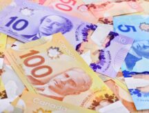 Canadian dollar bills.