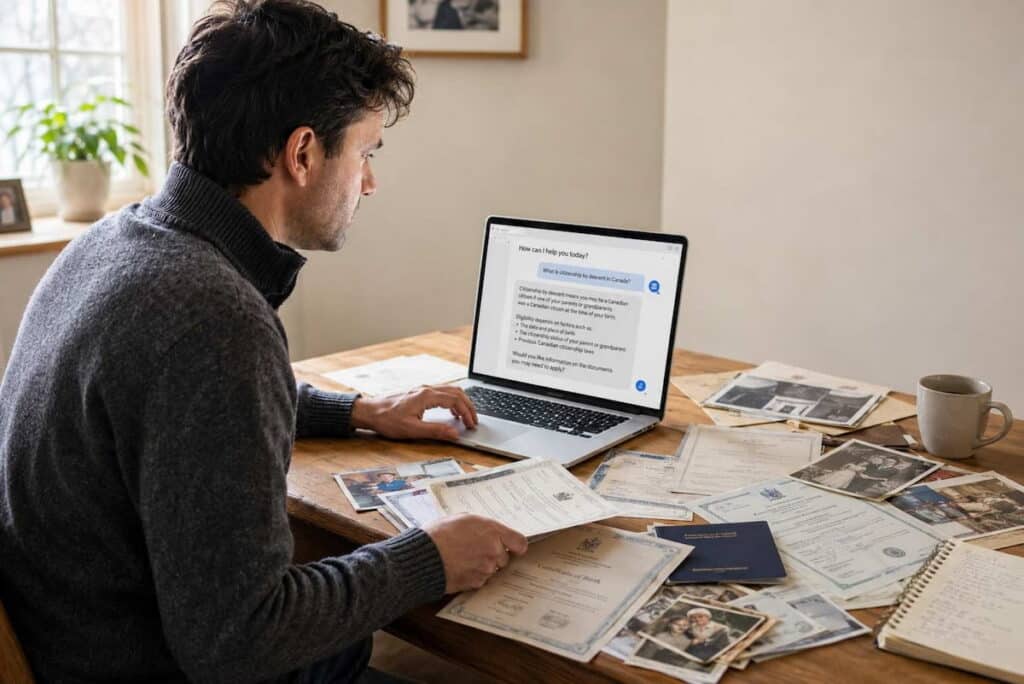 Americans turning to AI for support on a citizenship by descent application should be careful