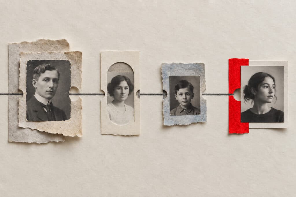 A graphical depiction of a Canadian lineage