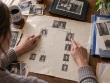 A woman traces through two separate lines of her Canadian ancestry