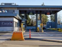 The port of entry in Aldergrove, Edmonton.